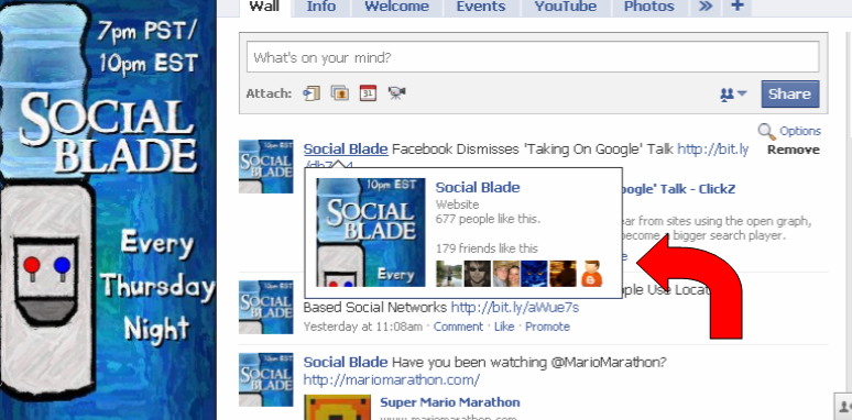 Facebook Rollover